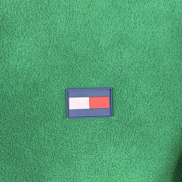 Vintage Tommy Hilfiger Tommy Jeans Mens Sweatshirt Size Large 90s Green - Picture 2 of 6